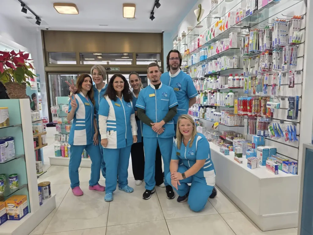 equipo trabajo farmacia pinana